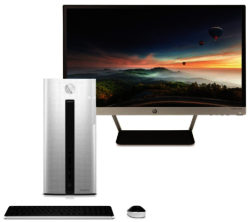 HP Pavilion 550-059na Desktop PC with 23cw Full HD 23